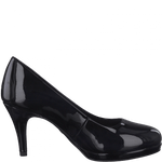 Tamaris black patent court 22444