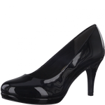 Tamaris black patent court 22444