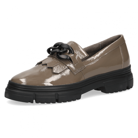 Caprice taupe loafer 24701 - Kirbys Footwear Ltd