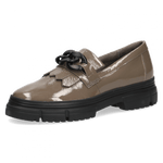 Caprice taupe loafer 24701
