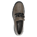 Caprice taupe loafer 24701