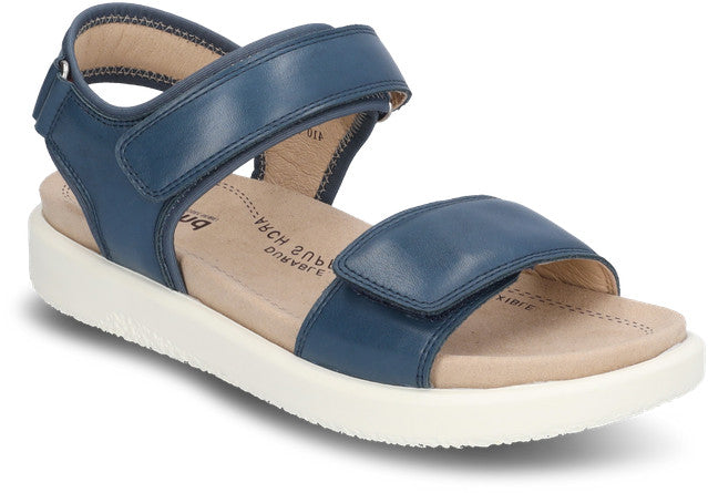 Westland Albi 01 - navy velcro - Kirbys Footwear Ltd