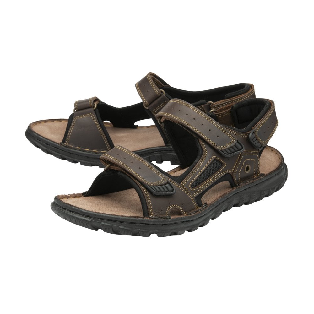 Lotus Noah sandal brown - Kirbys Footwear Ltd