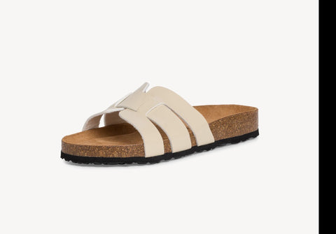 Tamaris mule nude patent 27405