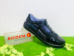 Ricosta Leona black patent t-bar
