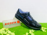 Ricosta Leona black patent t-bar