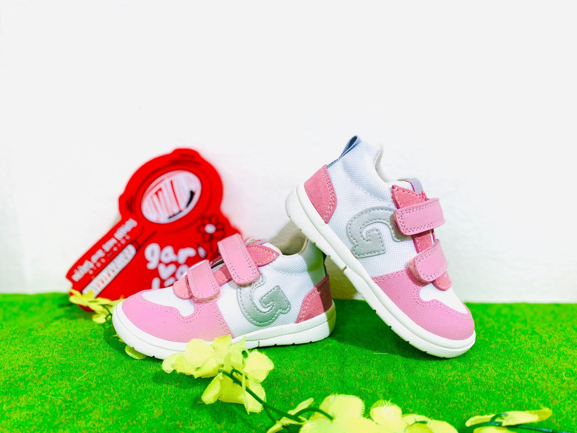 Garvalin trainer 222605 pink - Kirbys Footwear Ltd