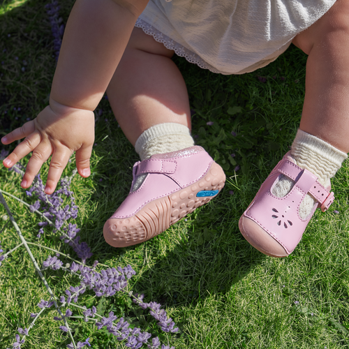 Start-Rite baby bubble pink patent pre walker - Kirbys Footwear Ltd