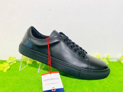 Morgan & Co. black lace 0756A - Kirbys Footwear Ltd