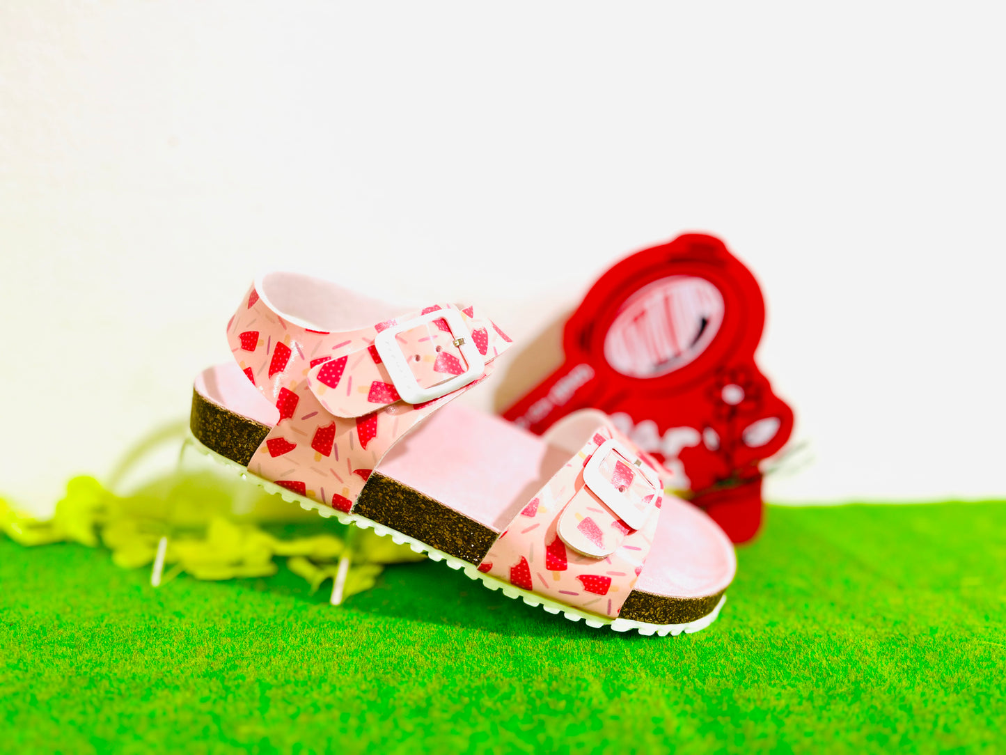 Garvalin sandal pink floral - 232436