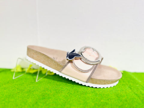 Caprice mule rose patent 27400