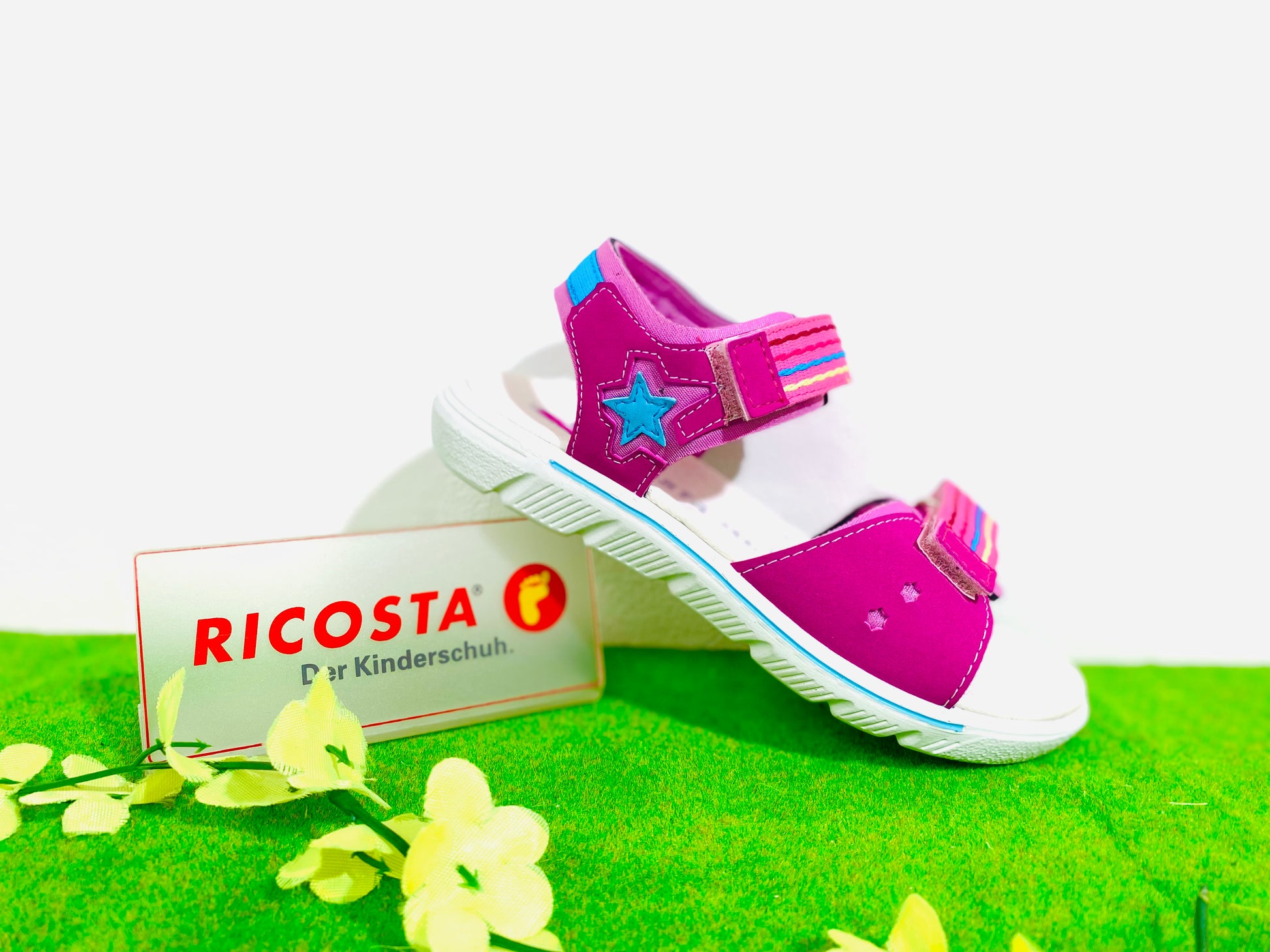 Ricosta Sophia sandal pink - Kirbys Footwear Ltd