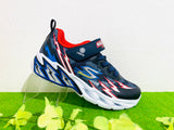 Skechers light storm navy red