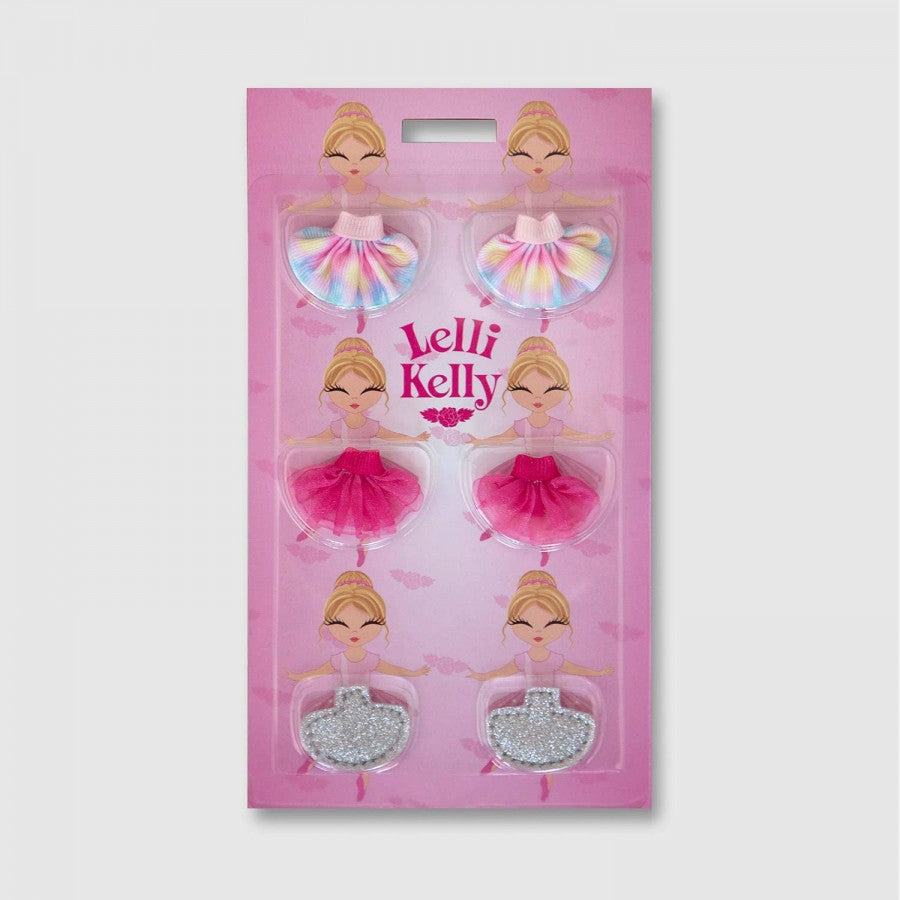 Lelli Kelly Mille Ballerina pink white - Kirbys Footwear Ltd