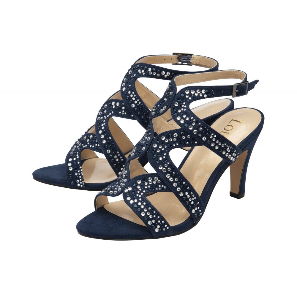 Lotus Kelsey sandal navy - Kirbys Footwear Ltd