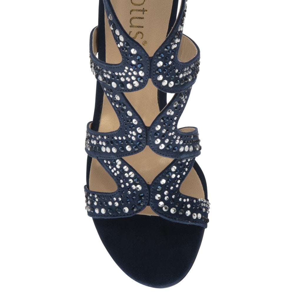 Lotus Kelsey sandal navy - Kirbys Footwear Ltd
