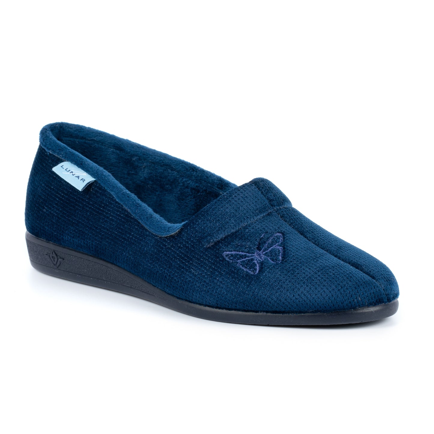 Lunar Skipper slipper Navy - Kirbys Footwear Ltd