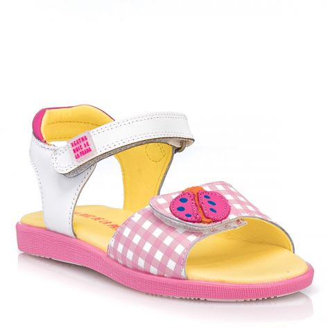 Agatha sandal white pink 232948