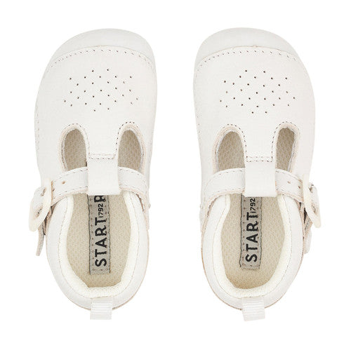 Start-Rite Baby Jack pre walker white leather